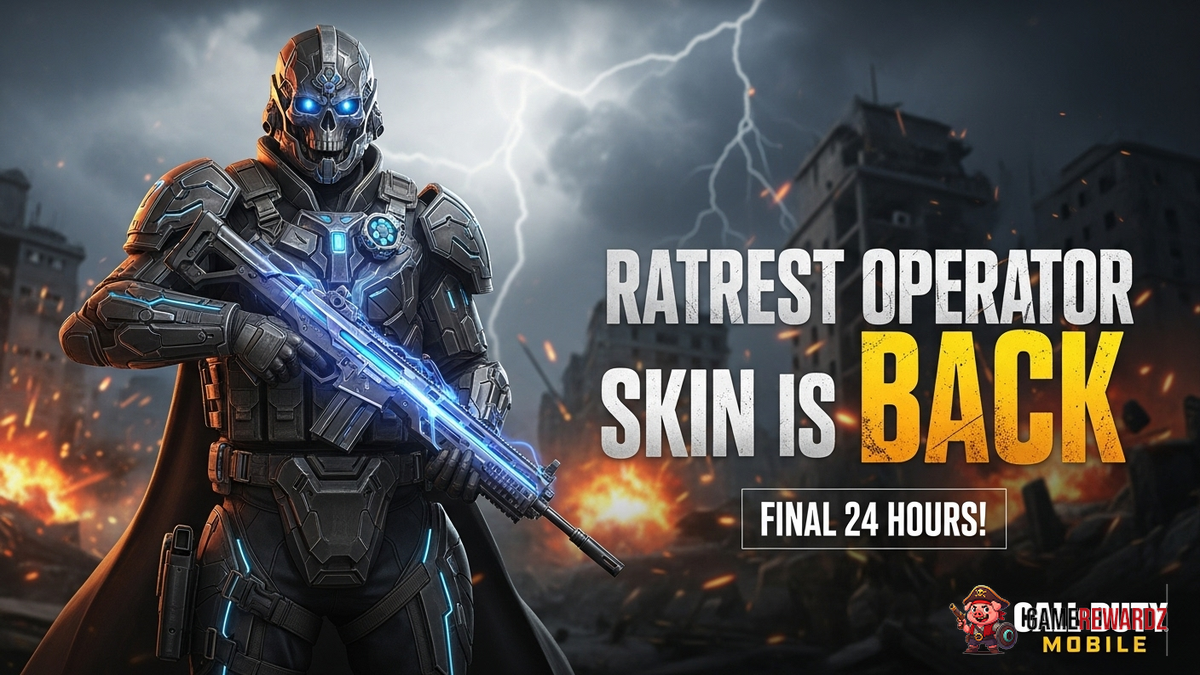 Call of Duty Mobile&#039;s Rarest Operator Skin is BACK – Final 24 Hours!